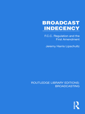 cover image of Broadcast Indecency